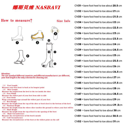 NASBAVI Luxury Summer Shoes for Women Sandals Platform High Heels Pink Silver Gladiator Flip Flops Female Party Wedding Shoes