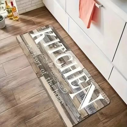 Kitchen Floor Mat Doormat for Living Room Bedroom Door Balcony Decorative Floormat Non-slip Long Strip Area Carpet