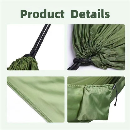 High Strength Colorful Hanging Hammocks Foldable Single and Double Size Camping Hammock Easy Setup Dacron Outdoor Swing Beach