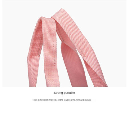 Japanese Preppy Style  Pink Uniform Shoulder School Bags for Women Girls Canvas Large Capacity Casual Luggage Handbags Totes