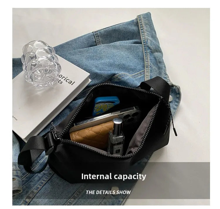 Men's Mini Casual Small Satchel Crossbody Bag Men and Women Versatile Student Trend Phone Bag Shoulder Sports Boy Trendy Bags