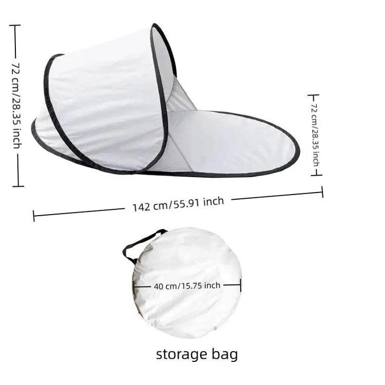 Outdoor portable automatic pop-up beach tent sunshade UV protection camping tent fishing and picnic tent practical tent Wholesla