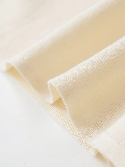 TFAFXY 2026 Spring Casual Women Knit Solid Long Sleeve Chic Beige Bat Sleeve Loose Fashion Sweater