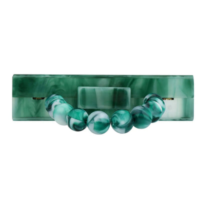 Beading Handbag Marble Acrylic Luxury Box Clutch Evening Bags Wedding Party Chain Shoulder Bag Dinner Dress Purse Festival Gift
