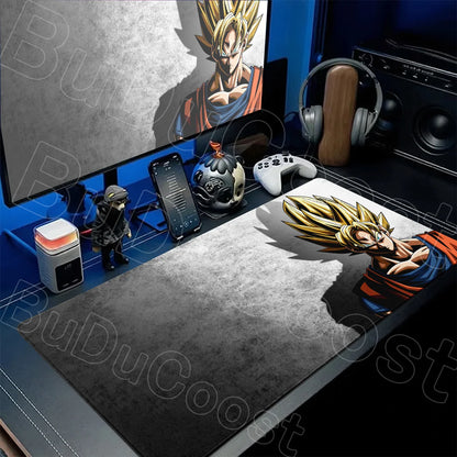 Anime Dragon Ball Non-slip Mousepad Office Laptop Game Keyboard Accessories Goku 90x40cm Computer Deskmat Gaming Carpet Boy Gift