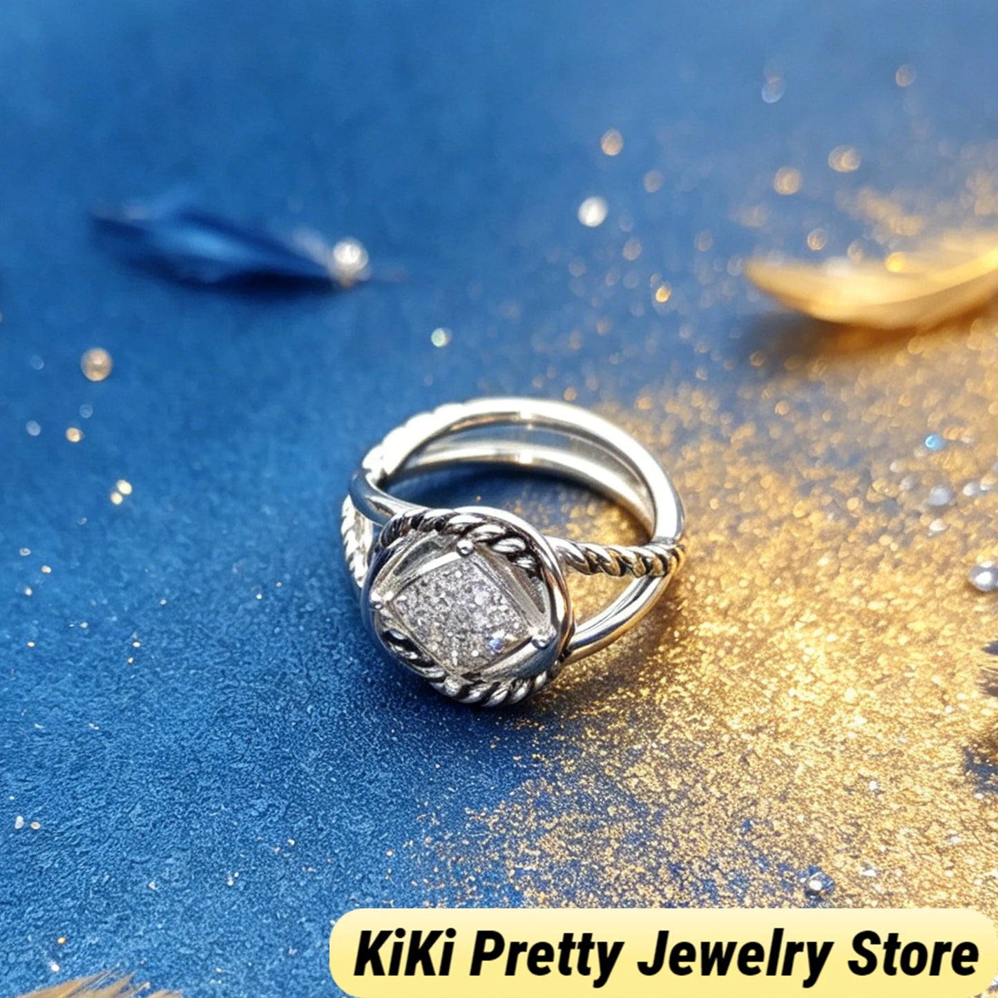 2026 New Fashion Elegant Luxury Jewelry Couple Set Rings Minimalist Everyday Wear & Party Jewelry