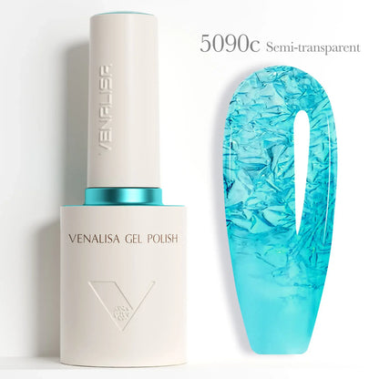 Venalisa 10ml HEMA TPO Free Red Cat Eye Gel Polish Soak Off UV LED Magnetic Nail Polish Diamond Top Long Wear Gel Varnish