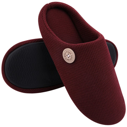 Comwarm Winter Warm Cotton Slippers For Women Men Flats Soft Non-slip Fluffy Shoes Design Slides Couple Indoor House Slippers