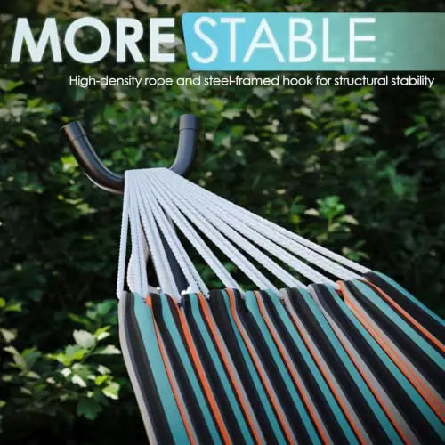 Hammock with Stand for Outside | 600 lbs, Carring Package, for 2-Person Outside Patio