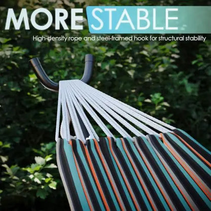 Hammock with Stand for Outside | 600 lbs, Carring Package, for 2-Person Outside Patio