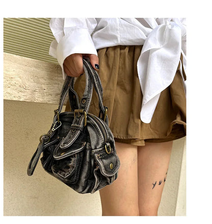 Denim Crossbody Bags for Women Shoulder Bags Hand-held Retro Purse and Handbags Luxury Bags Designers Bag Сумка Женская Bolsa