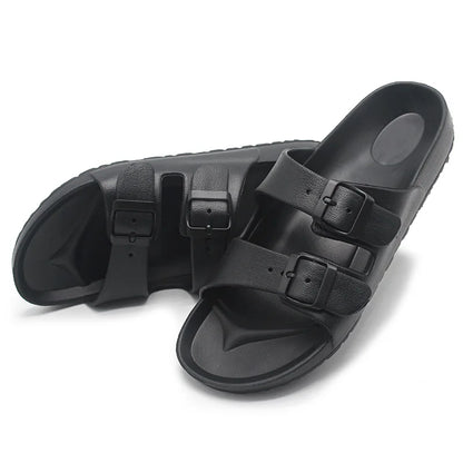 Shevalues Summer Fashion Sandals For Women New Non-slip Outdoor Beach Slippers Soft Comfort EVA Sandals Casual Women Home Slides