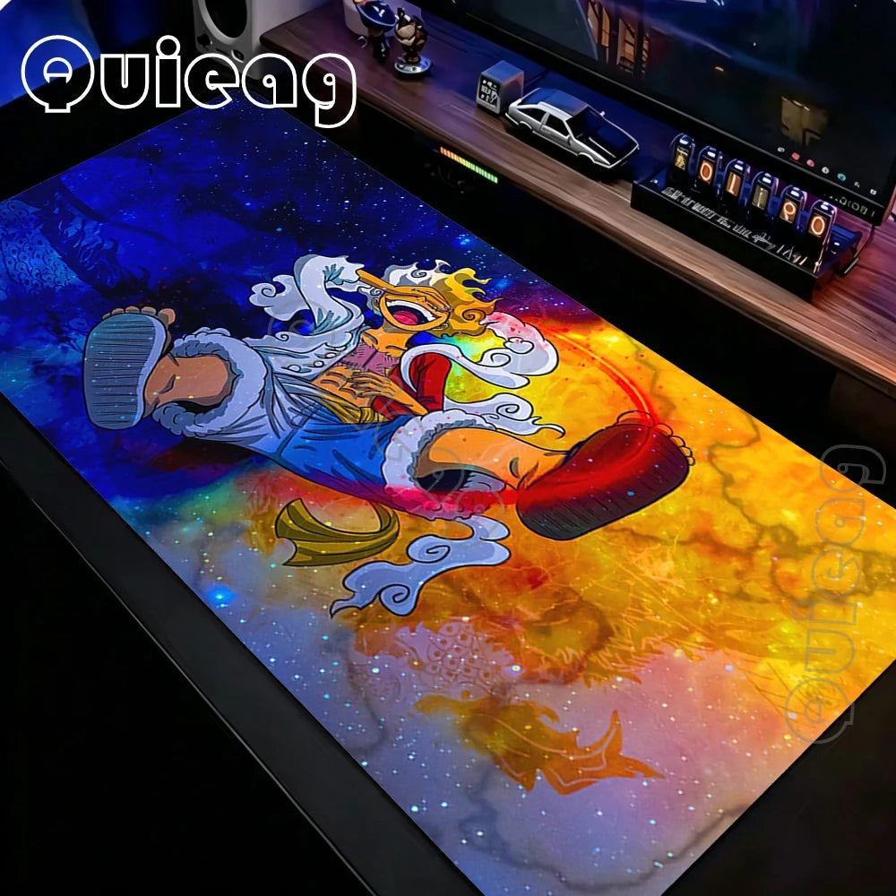 900x400mm Cartoon One Piece Gaming Mouse Pad Speed XXL Rubber Anime Gamer Keyboard Mouse Mat Big Motbook Computer PC Mousepad