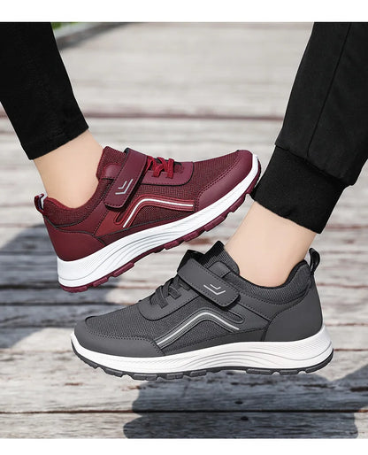 Women's Autumn New Shoes Breathable and Comfortable Walking Shoes Winter Sneakers Women Velcro Sneakers  Casual Shoes