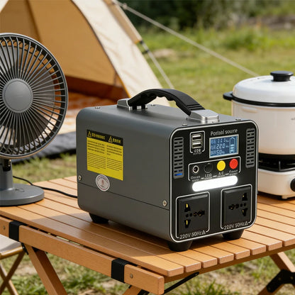 300W Portable Power Station 220V 166.5wh/333wh Outdoor Solar Generator Household Portable Stall Camping Emergency Power Supply