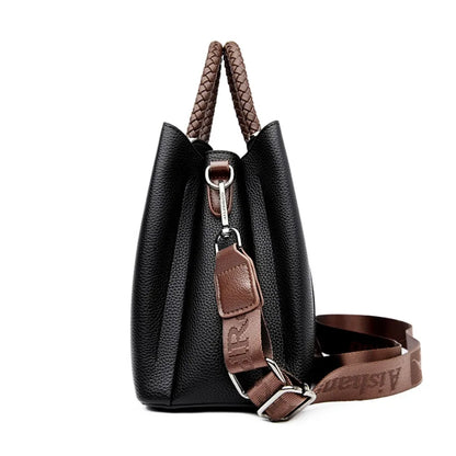 Designer Shoulder Hand Bags for Women Sac Woven Handle High Quality Leather Casual Tote Luxury Women Bags Handbag Crossbody Sac