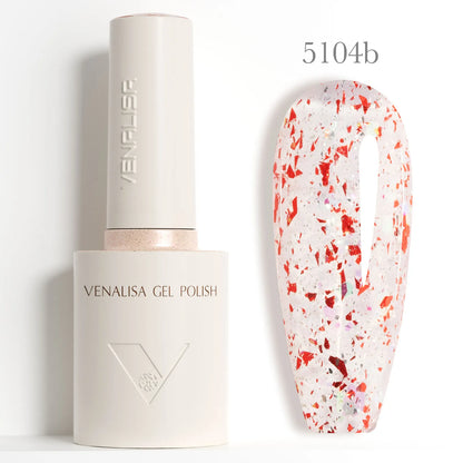 Venalisa 10ml HEMA TPO Free Red Cat Eye Gel Polish Soak Off UV LED Magnetic Nail Polish Diamond Top Long Wear Gel Varnish