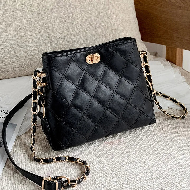 Design Handbag Shoulder Bags for Women Small Luxury Crossbody Bag High Quality Soft Leather Purse New Ladies Small Square Bag