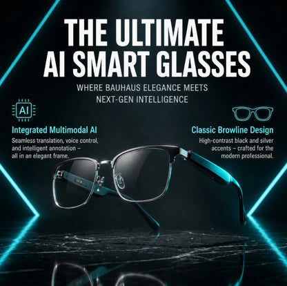 Smart Color Changing Touch and Voice Control AI Glasses
