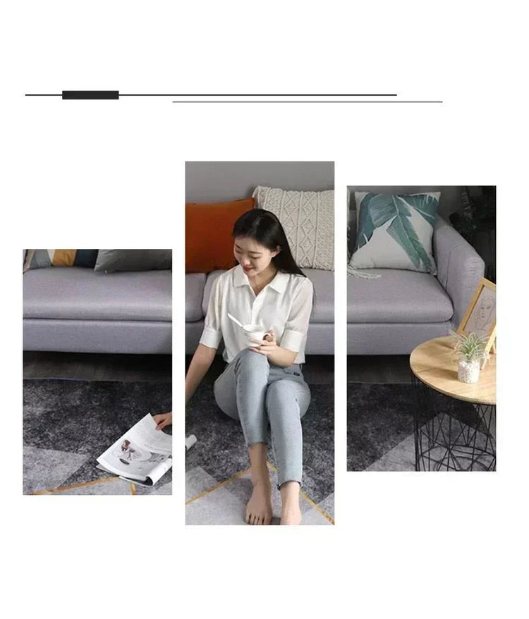 Kitchen Long Runners Carpet Living Room Decoration Corridor Non-slip Rugs Bedroom Doorway Passageway Mat Washable Customizable