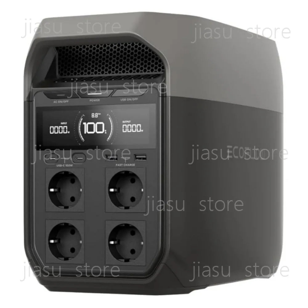 EcoFlow DELTA 3 Portable Power Station EU Version 220V LiFePO4 Battery Outdoor Emergency Backup Solar Generator