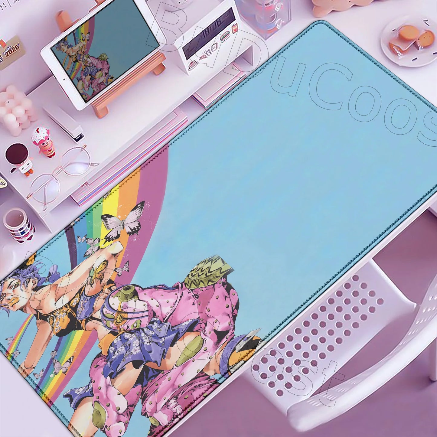 HD J-Jojo B-Bizarre A-Adventure Mouse Pad Gaming 900×400mm Mousepad Xxl Mouse Mat Offices Accessories Keyboard Pad Computer Desk