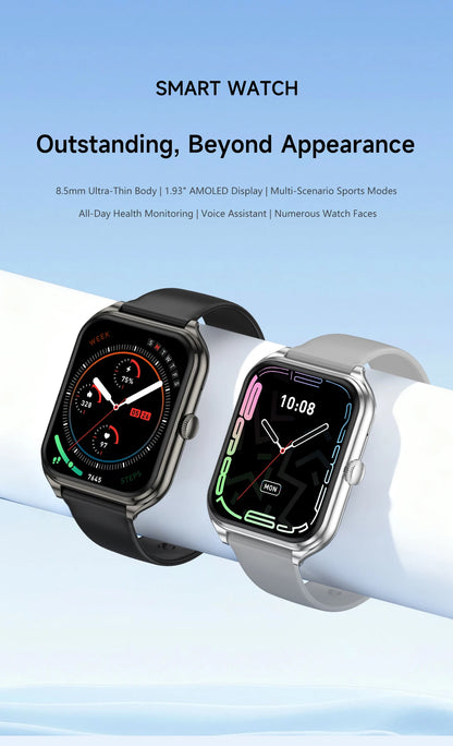 2026 new ultra-thin outdoor sports smartwatch, wirelesscommunication,suitable for men's and women'ssports,stepcounting,best gift