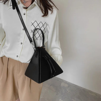Fashion Ladies Shoulder Bags Handbag Sense of luxury Women Bags High quality Leather Crossbody Bag Designer Female Triangle Bags