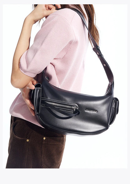 Amazing Song Liqueur Crescent Bag Small Upgraded Large Autumn Style Crossbody Women's Bag Trendy Portable