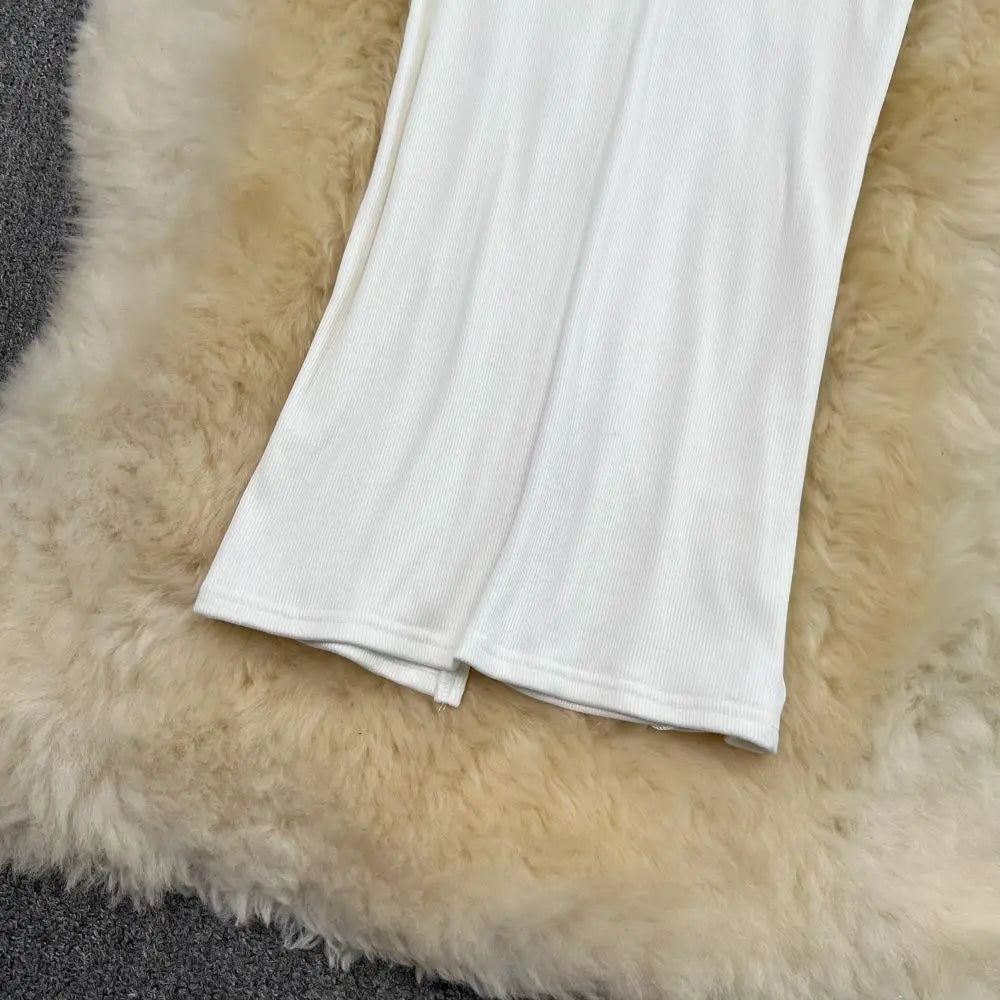 2026 Summer Fashion New Women's Elegant Design Sensual Hip Hugging Half Length Skirt Sexy High Waist Mid Length Fishtail Skirt