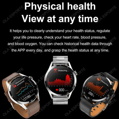 2025 New Smart Watch Men Women GPS 1.36'' AMOLED Touch Screen Smartwatch Heat Rate Monitor BT Call Sport Smart Watches Men Women