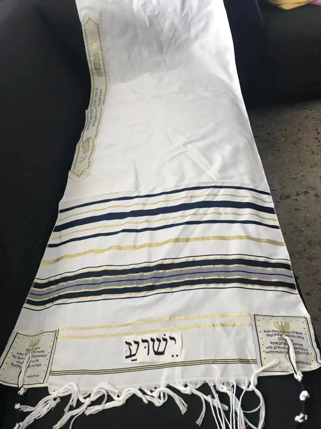 2026 Unisex Jewish Tallit Prayer Shawl Talis Scarf Lord Prayer Head Holy Spirit Pilgrim Shawls Red Ethnic Wraps Fashion 50x180cm
