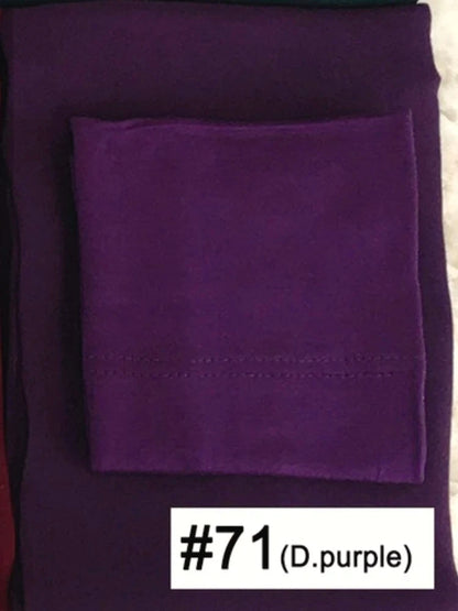 84colors Modal Hijab with Modal Undercap Set Basic Stretchy Pullover Headscarf Thin Breathable Sunscreen Head Wrap Hijabs Scarf