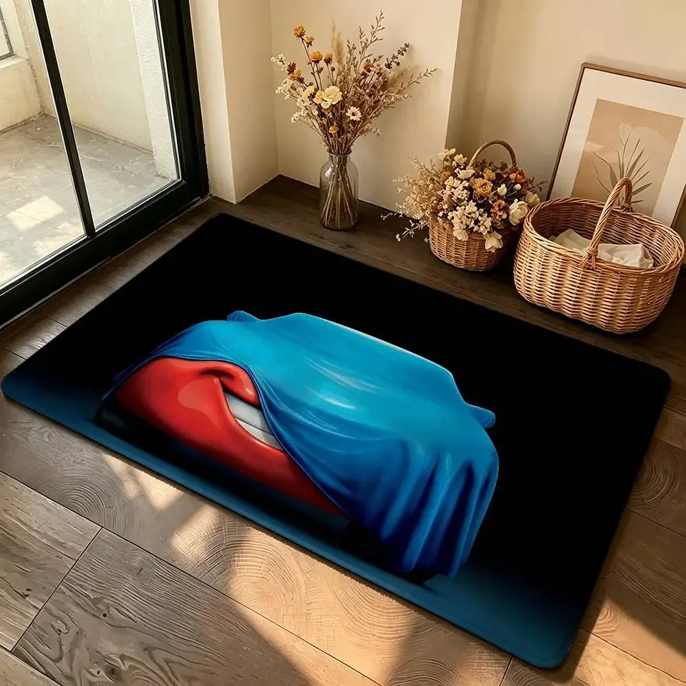 Anime-L-lightning-M-mcqueenS Cool Carpet Bathroom Anti-slip Mat Door Mat Home Decoration Mat Entrance Door Mat Scratch-resistant