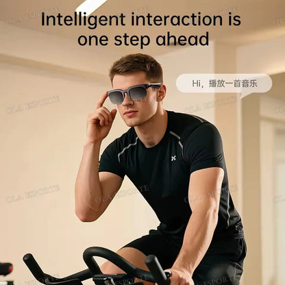 New Camera Control Smart Glasses 2026 Music Sunglasses Headphones Wireless Bluetooth Call Headset HIFI Audio glasses For Android