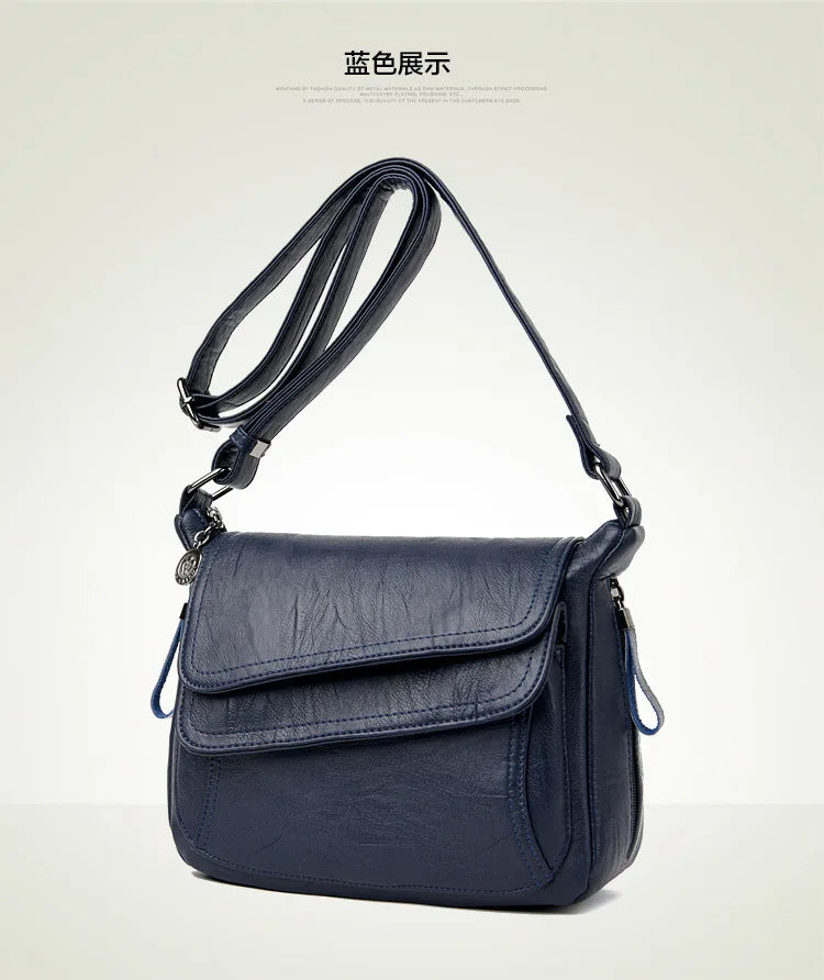 Luxury Designer Handbag High Quality Soft Leather Purses And Handbags Casual Shoulder Messenger Bags for Women 2024 New Sac