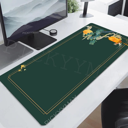 Mouse Pads Chinese Style Art Table Mats Computer Mousepad Company Big Desk Pad 120x55cm Large Gamer Mousepads Mouse Mat