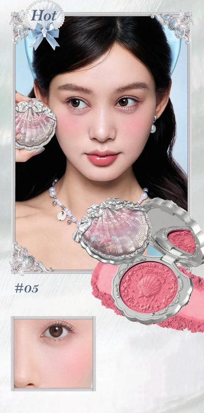 Flower Know Strawberry Rococo All-In One Gift Set Makeup Kit Full Professional Garden Mirror Blush Powder Lip Cream Flowerknows