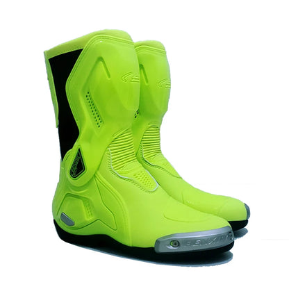 BENKIA CE Certification Motorcycle Botas Professional Track Riding Boots Racing Summer Zapato AntiCollision Off-Road for Rally