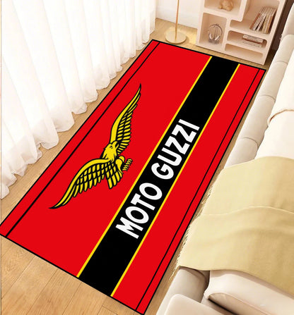 Moto G-Guzzi Bedrooom Anti Slip Anti Stain Easy Wash Door Mat Rug Room Door Mat Garage Motorcycle Mat Home décor