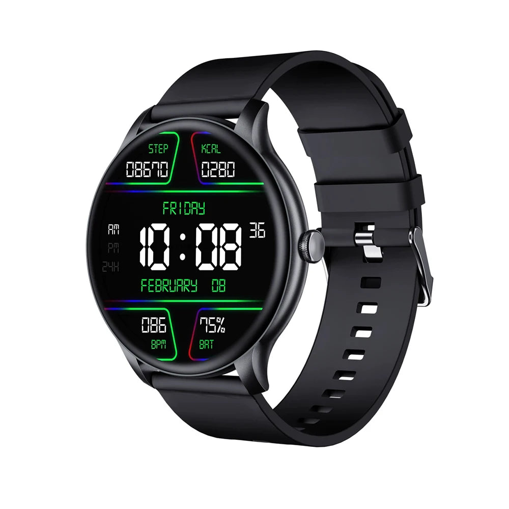 2026 New Smartwatch For Men Android IOS Phone 1.52" Screen Bluetooth Call Blood Oxygen Pressure Monitoring Smart Watch Women