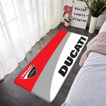 House Entrance Doormat Hallway Carpet Motorcycle Living Room Rugs D-Ducati Foot Carpets Bath Rug Floor Mats Non-slip Home Decor