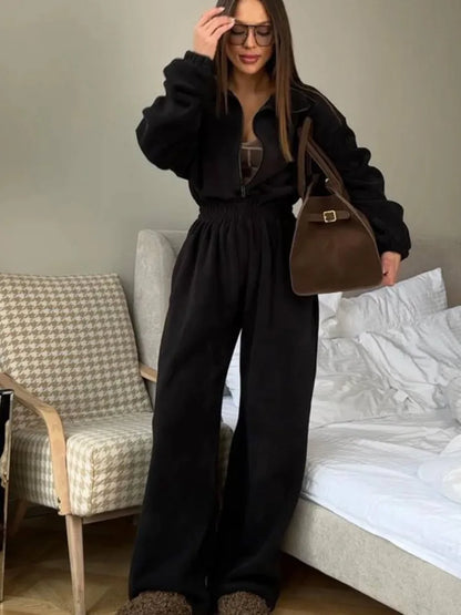 Sports and Leisure Contrast Color Jumpsuit Fashion Trend Street Jumpsuit Women’s Suit New Women Clothing