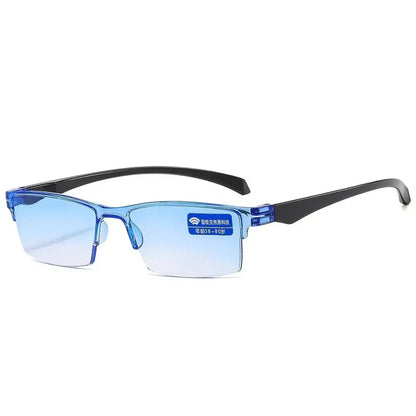 Smart Automatic Zoom Reading Glasses Ultralight Rimless Anti Blue-ray Radiation Protection Optical Blue Light Glasses Unisex