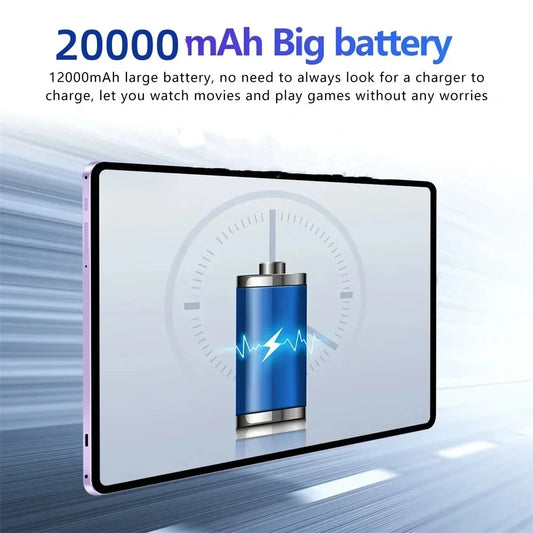 2026 New Original Pad 16 PRO Snapdragon 8Gen3 Android Tablet 16 11Inch Hd 24Gb+2Tb 20000 Mah 5g DualSim Bluetooth Wifi TabletsPc