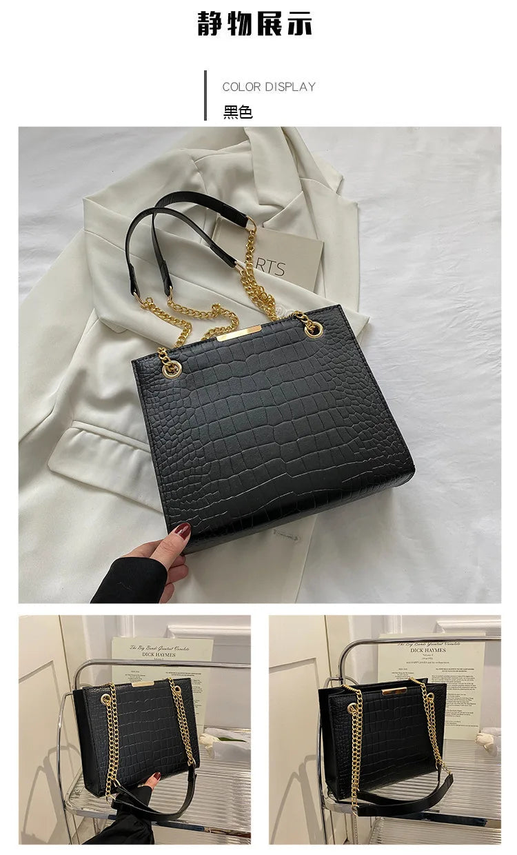2026 Fashion Luxury Female Crossbody Bags for Women Designer Shoulder Bag Chain Solid Color Messenger Bag Handbags