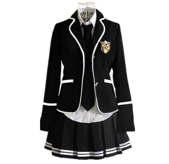 Junior High School Boys Long Sleeve Chorus School Uniform Set Student JK Style Japan South Korea Inspired Uniform for Students