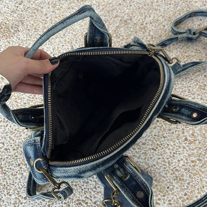 Denim Crossbody Bags for Women Shoulder Bags Hand-held Retro Purse and Handbags Luxury Bags Designers Bag Сумка Женская Bolsa