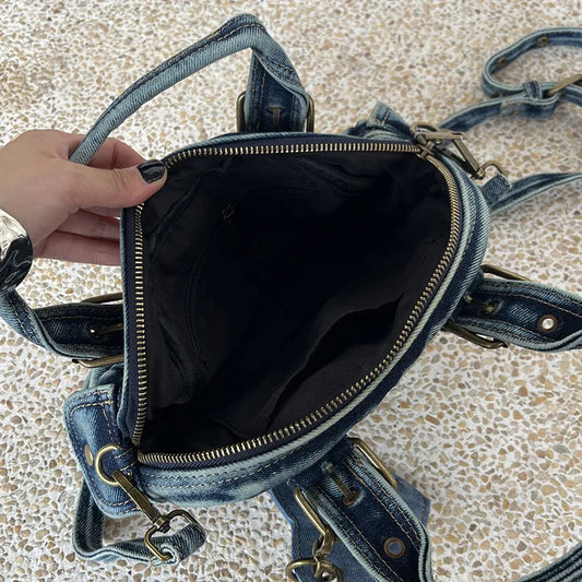 Denim Crossbody Bags for Women Shoulder Bags Hand-held Retro Purse and Handbags Luxury Bags Designers Bag Сумка Женская Bolsa