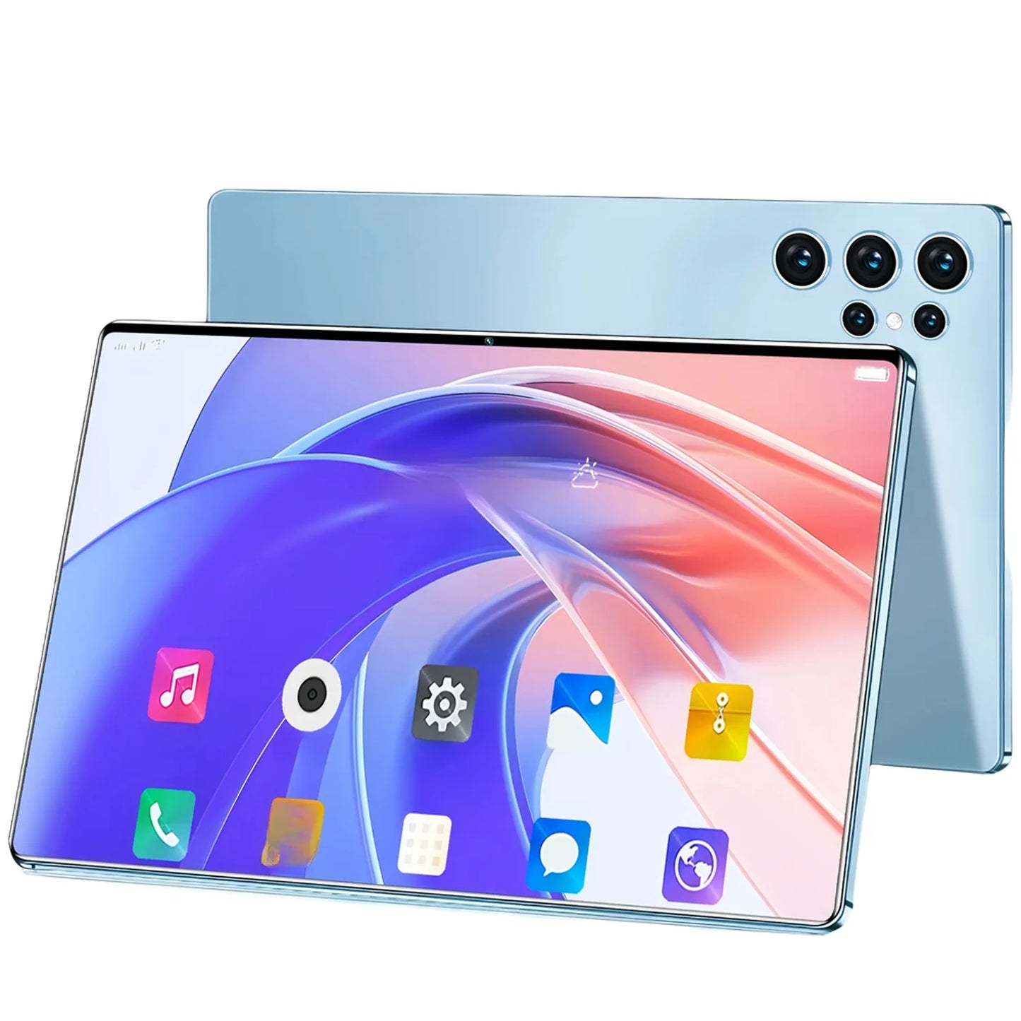 2025 New 10.1 Inch Octa Core Android Tablets 6GB RAM 128GB ROM 4G Dual SIM Network AI Speed-up Tablet Bluetooth WiFi 6000mAh